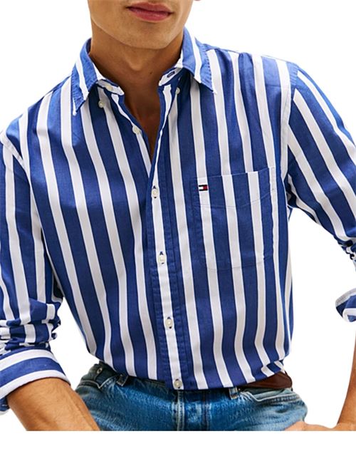 Camicia in popeline Tommy Hilfiger | MW0MW417150A4